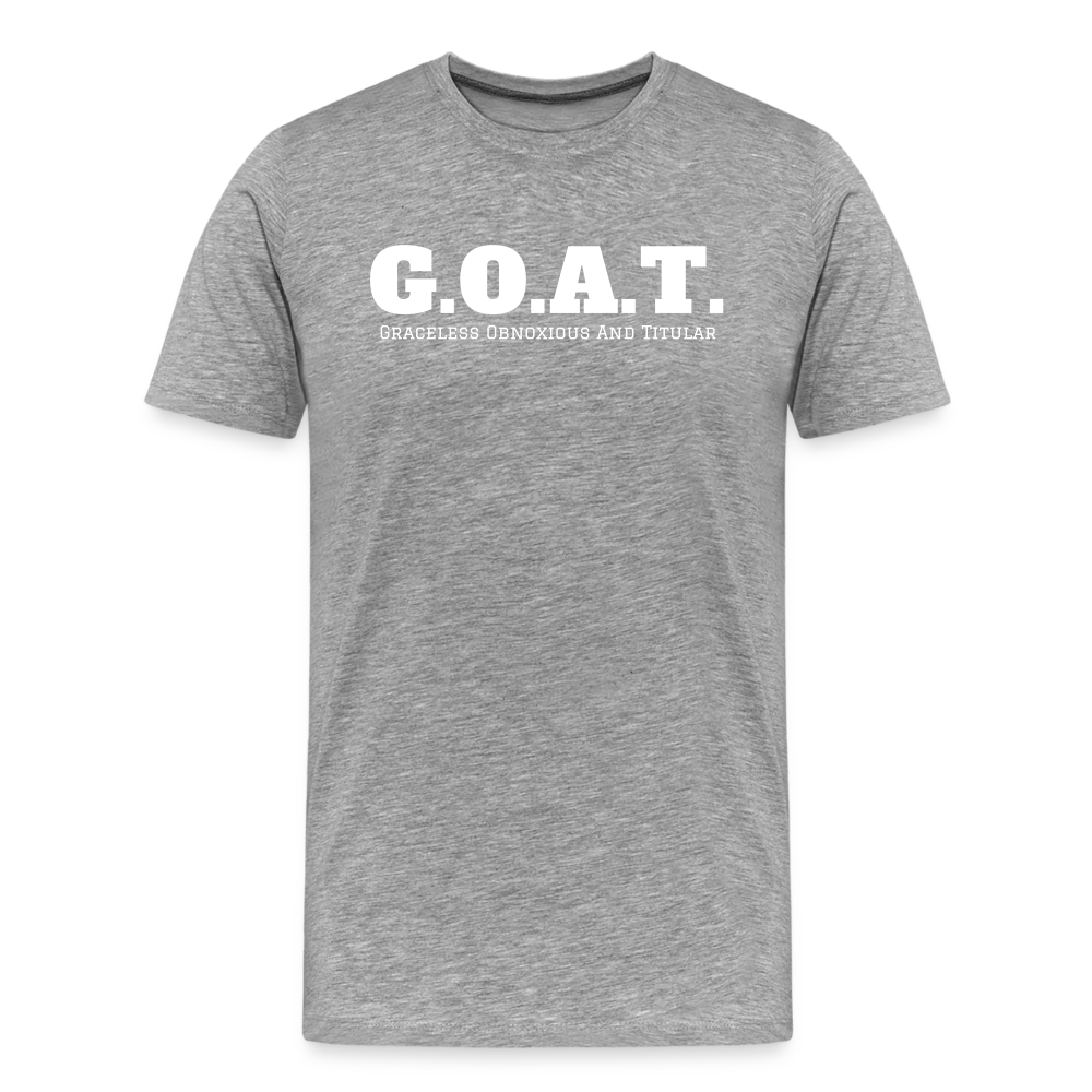 Josiah's GOAT T-Shirt - heather gray