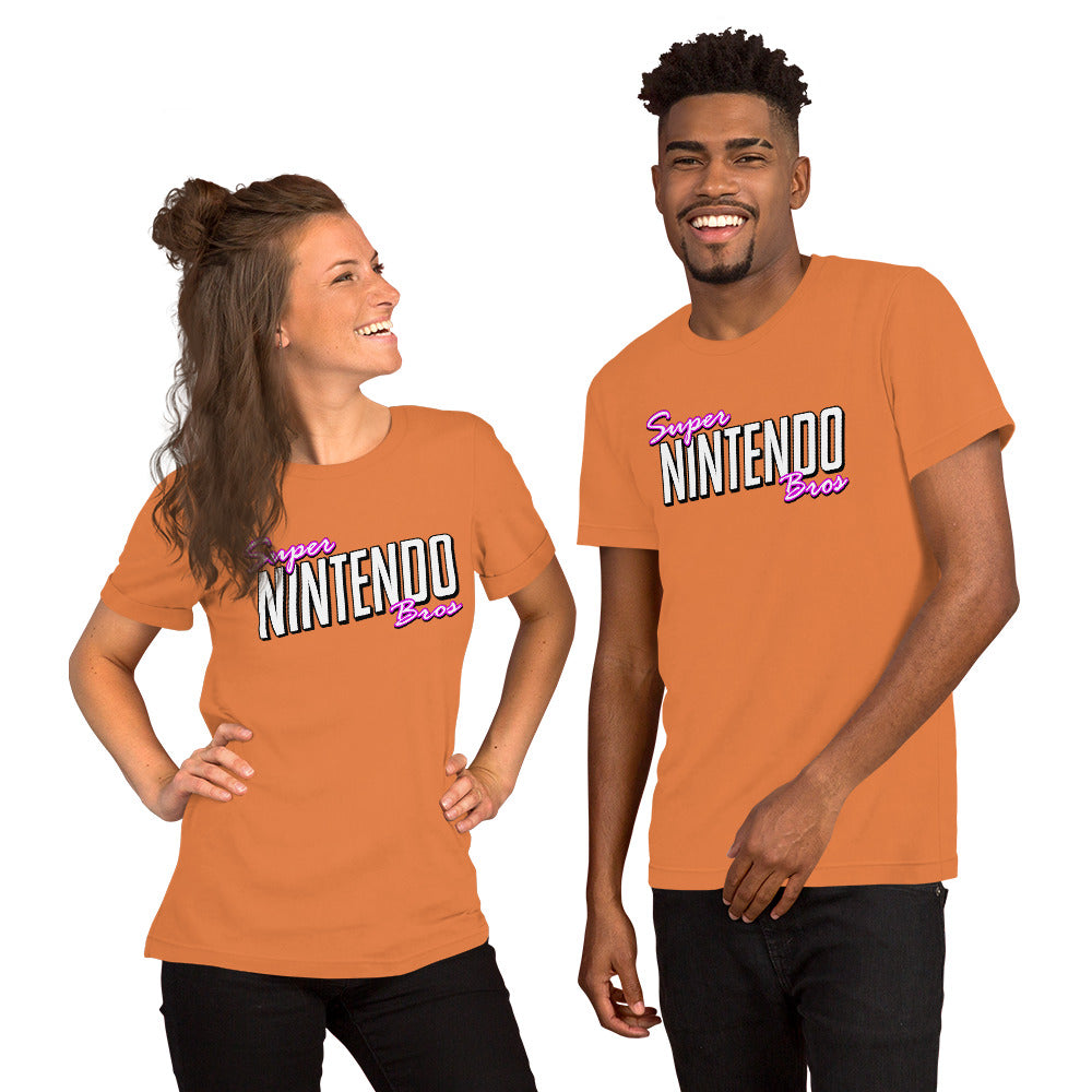 Super Nintendo Bros Logo Tee