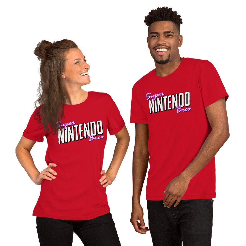 Super Nintendo Bros Logo Tee