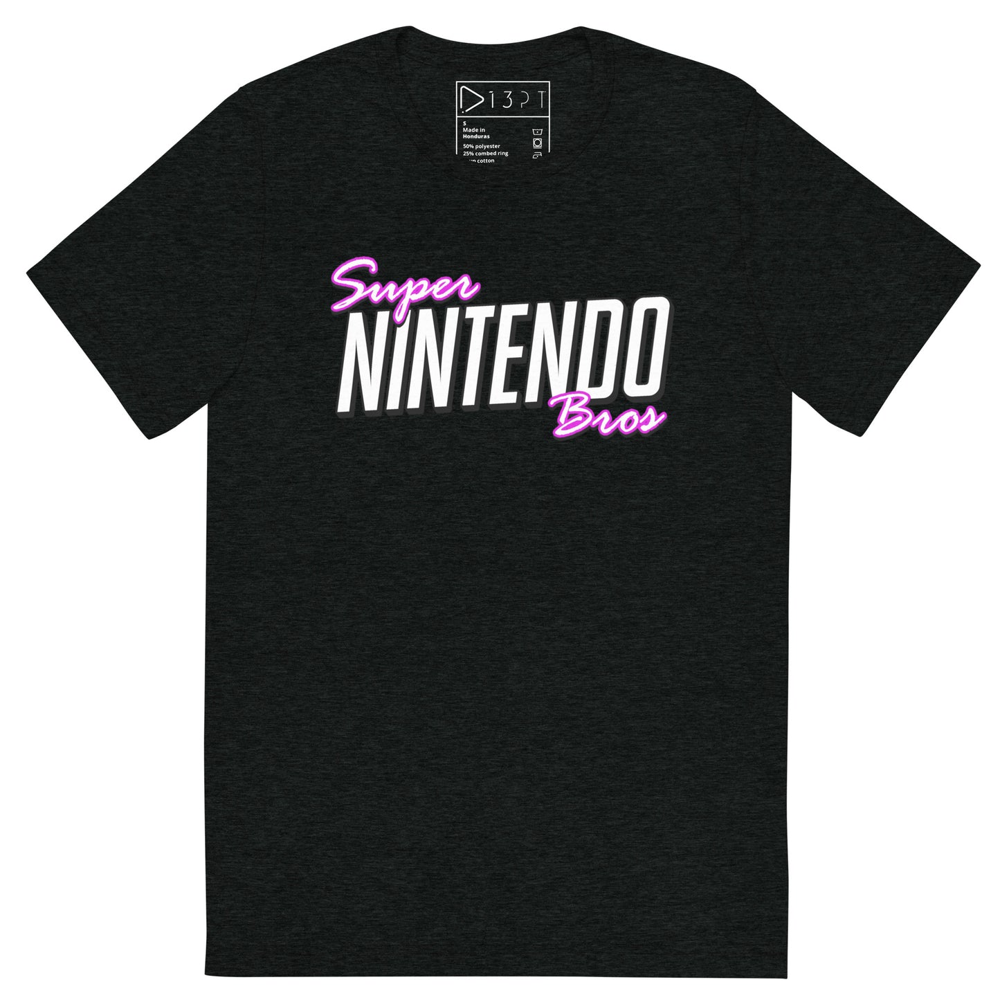 Super Nintendo Bros Ultrasoft Tri-Blend Tee